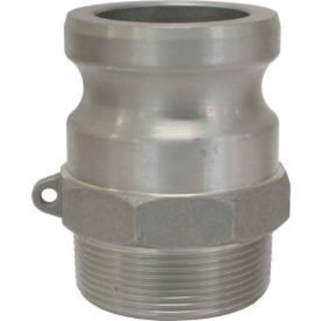 BE PRESSURE SUPPLY 3" Aluminum Camlock Fitting - Male Coupler x MPT Thread 90.395.300